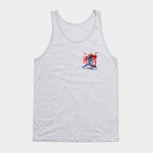 Edward , Aplhonse Elric  and Den  FullMetal Alchemist Tank Top